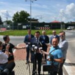Briefing prasowy - obwodnica Chełmca