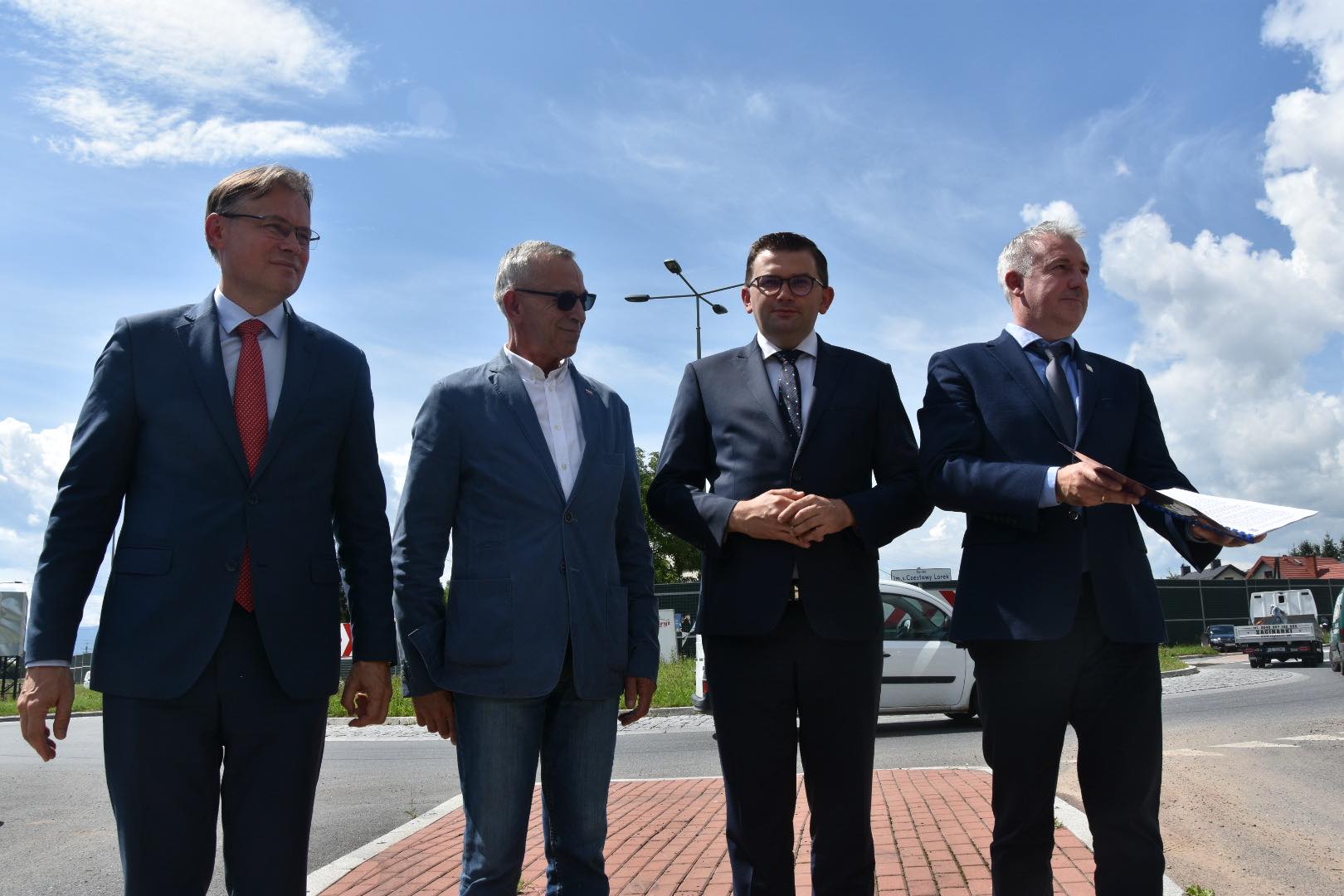 Briefing prasowy - obwodnica Chełmca