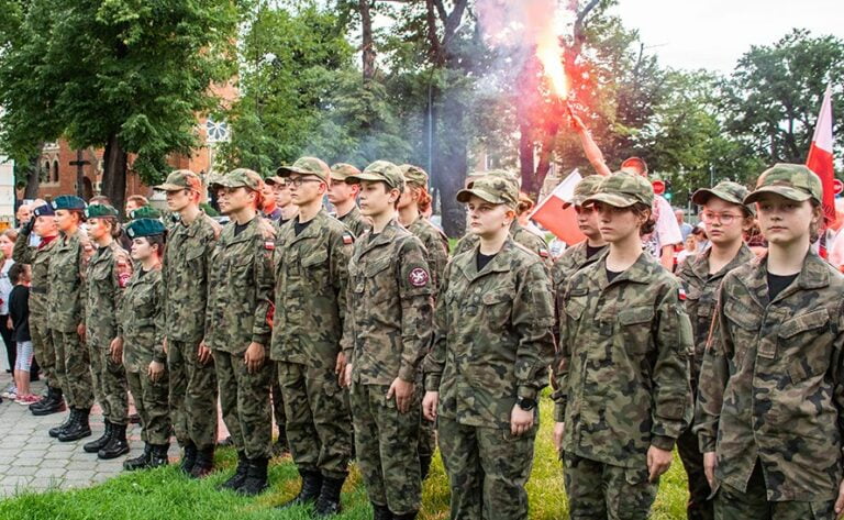 Sądeczanie uczcili 77. rocznicę wybuchu Powstania Warszawskiego