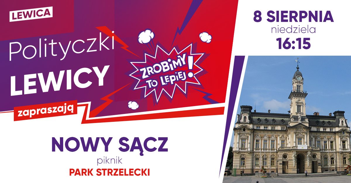 Polityczki Lewicy w Nowym Sączu