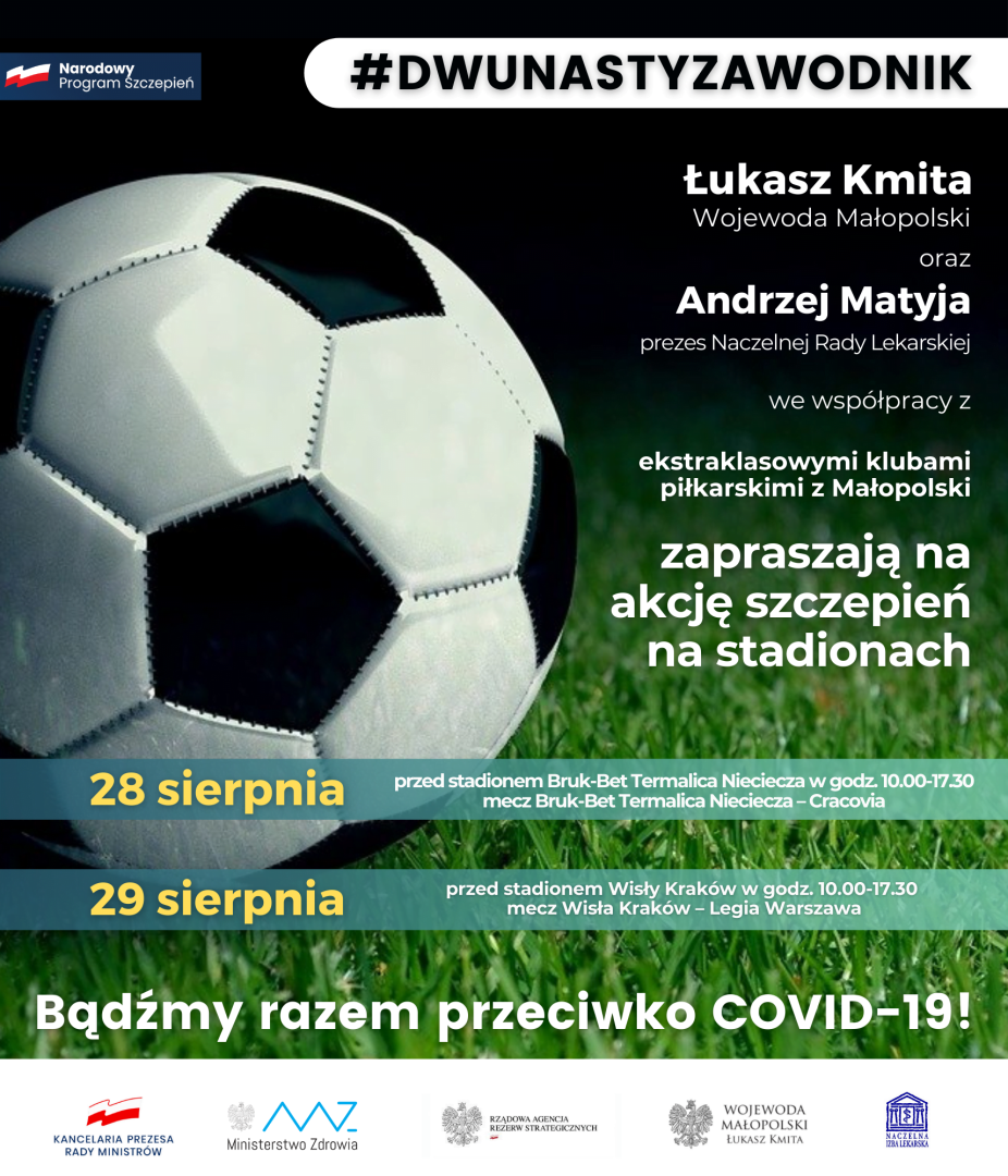 Plakat - szczepienia 28-29.08.2021