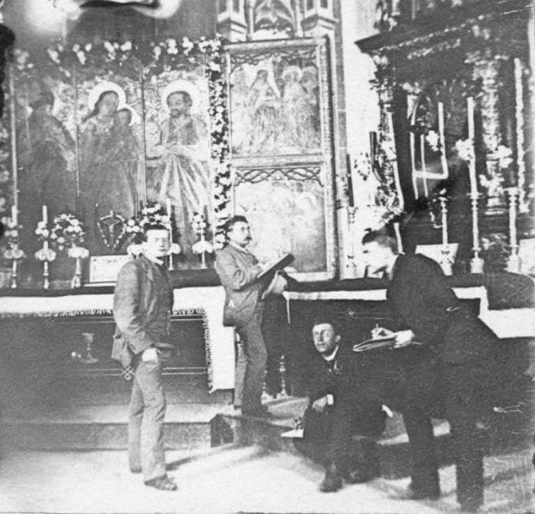 Stanisław Wyspiański na wakacjach na Sądecczyźnie