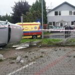 Zderzenie dwóch samochodów na ulicy Jana Pawła II w Nowym Sączu