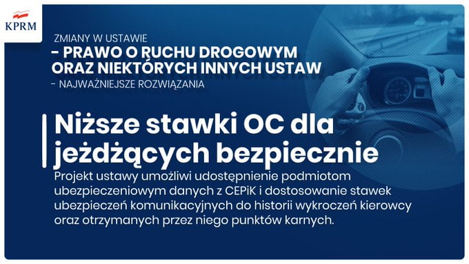 Zmiany w ustawie prawo o ruchu drogowym