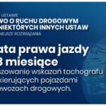 Zmiany w ustawie prawo o ruchu drogowym