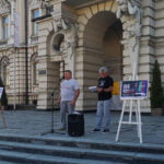 Demonstracja przeciwko LEX TVN w Nowym Sączu