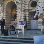 Demonstracja przeciwko LEX TVN w Nowym Sączu