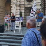 Demonstracja przeciwko LEX TVN w Nowym Sączu