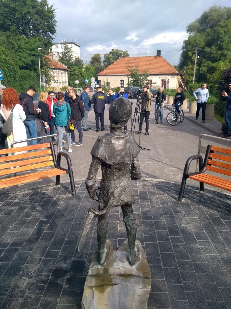 sikający rycerzyk, Nowy Sącz