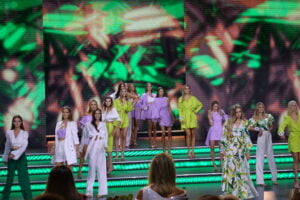 Miss polski 2021. Nowy Sącz, Park Strzelecki, Magdalena Majda, Agata Wdowiak