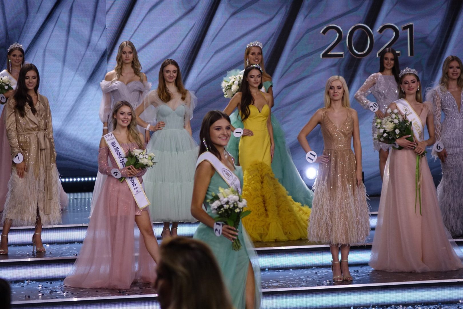 Miss polski 2021. Nowy Sącz, Park Strzelecki, Magdalena Majda, Agata Wdowiak