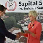 Szpital Specjalistyczny Nowy Sącz, Srebrny Krzyż Zasługi dla Lidii Zelek (5)