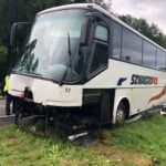 Witowice Górne. Wypadek autobusu Szwagropol z Toyotą. Nie żyje 48-latek i 51-latek. LPR