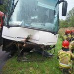 Witowice Górne. Wypadek autobusu Szwagropol z Toyotą. Nie żyje 48-latek i 51-latek. LPR