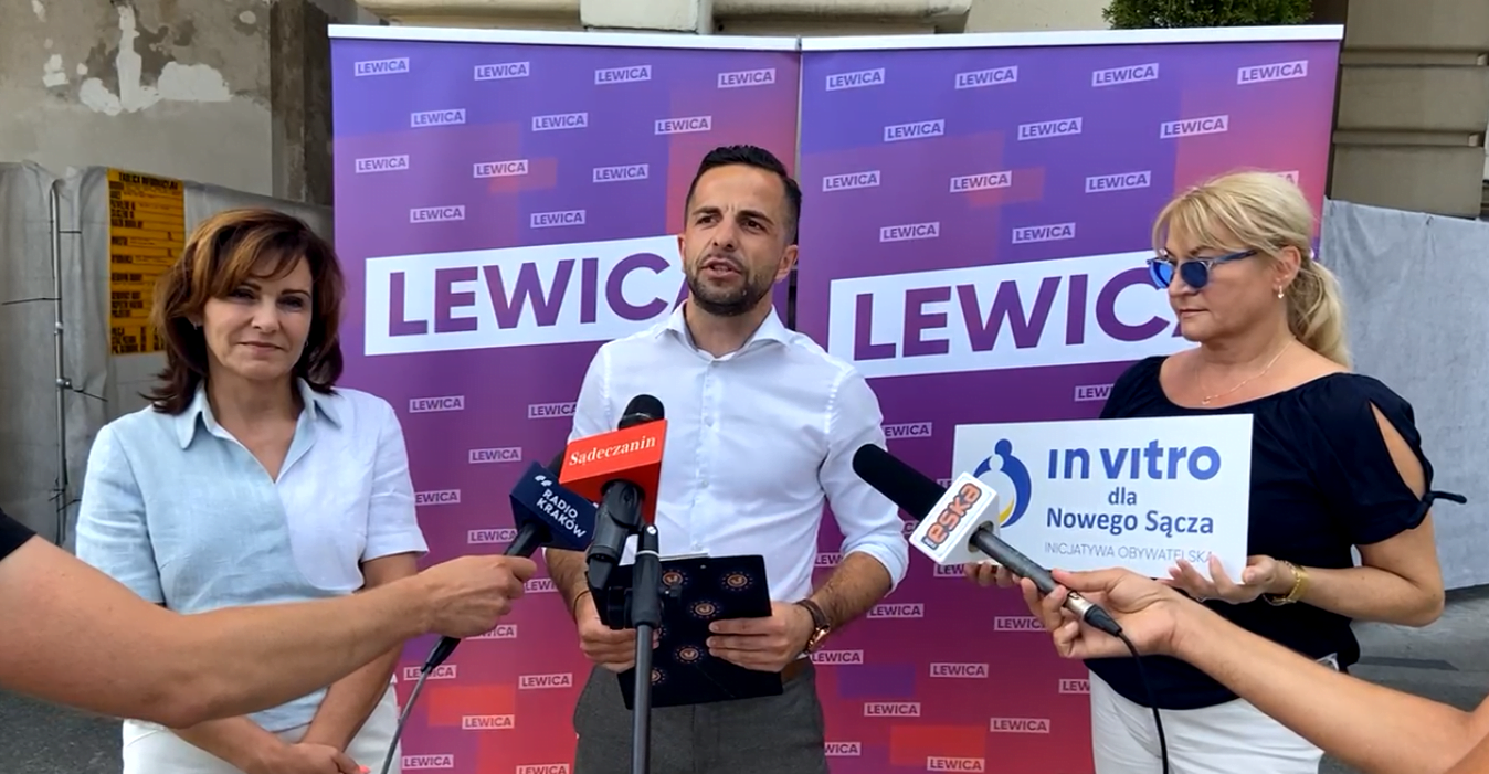 In vitro dla Nowego Sącza - konferencja prasowa