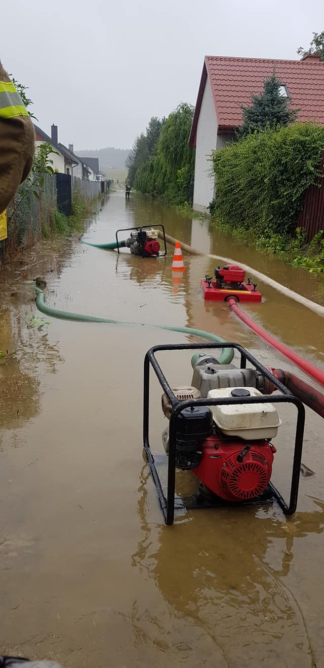 podtopienia na Sądecczyźnie