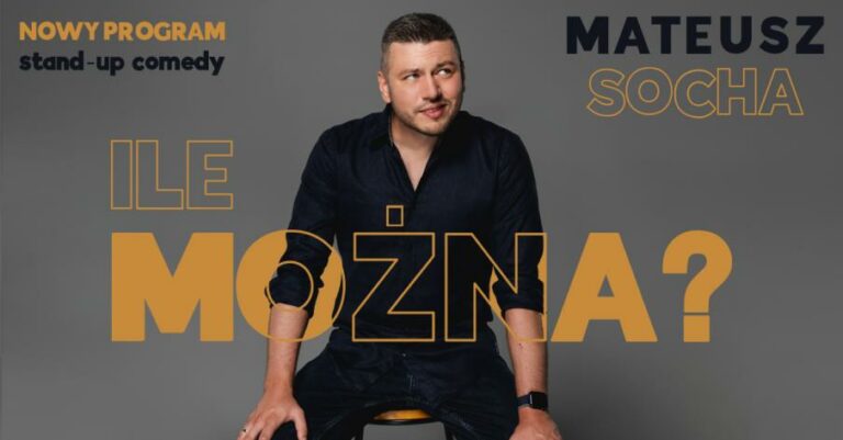 M. Socha wystąpi w Nowym Sączu z nowym programem