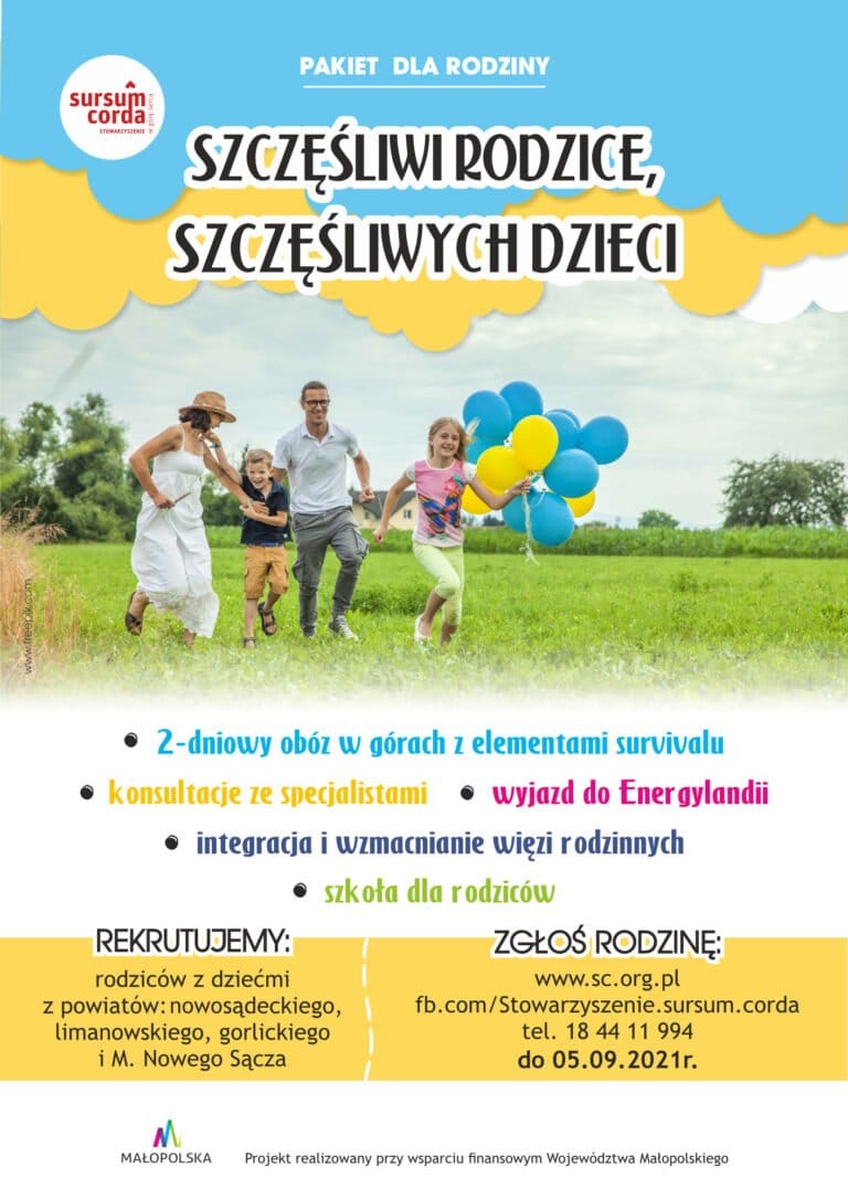 Szczęśliwi rodzice, szczęśliwych dzieci – trwają zapisy