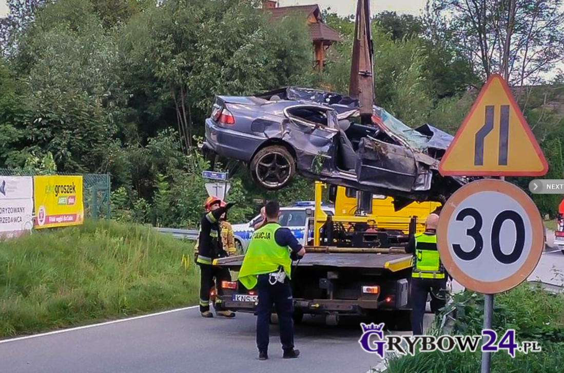 wypadek śmiertelny Krużlowa
