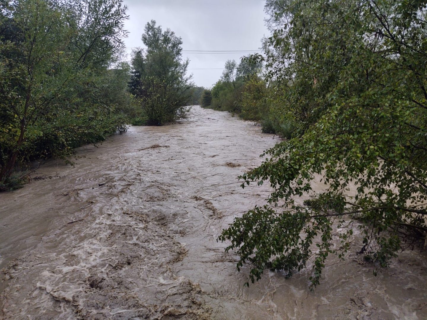 Podtopienia na Sądecczyźnie - 17.09.2021