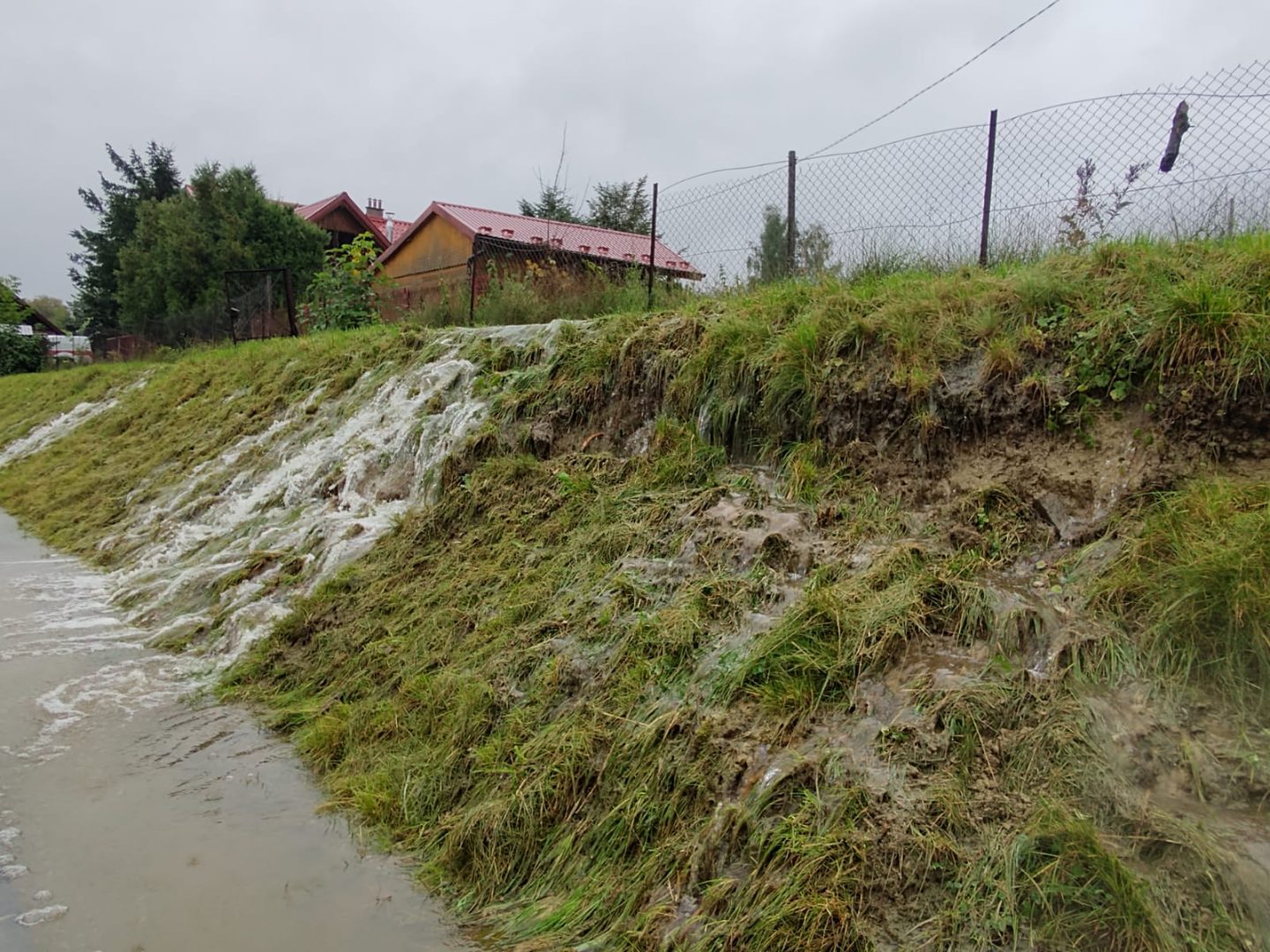 Podtopienia na Sądecczyźnie - 17.09.2021