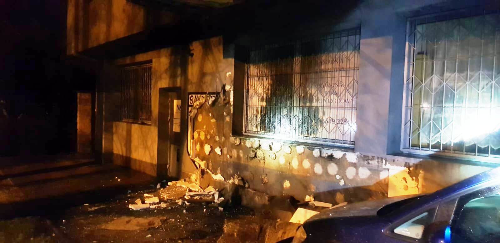 pożar Nowy Sącz, pożar skutera