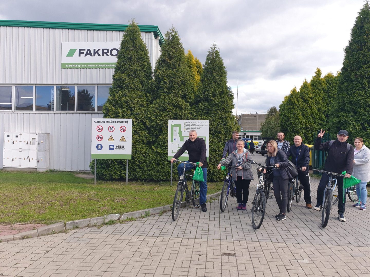Dzień bez samochodu w firmie FAKRO