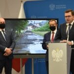 Przekazanie symbolicznych czeków dla samorządowców - 23.09.2021