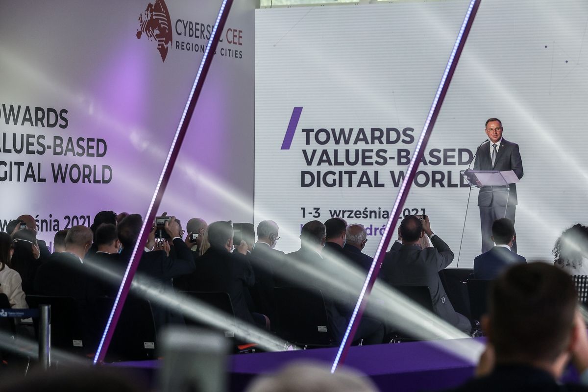 Prezydent Andrzej Duda, CYBERSEC
