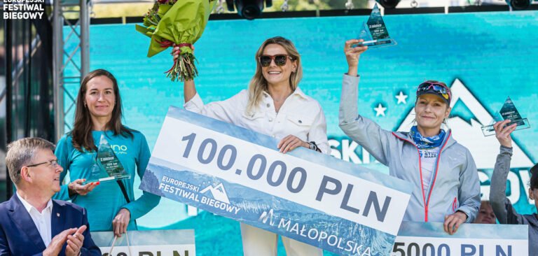 Krynica – Zdrój: 100 tysięcy na urodziny pani Katarzyny! Europejski Festiwal Biegowy zakończony!
