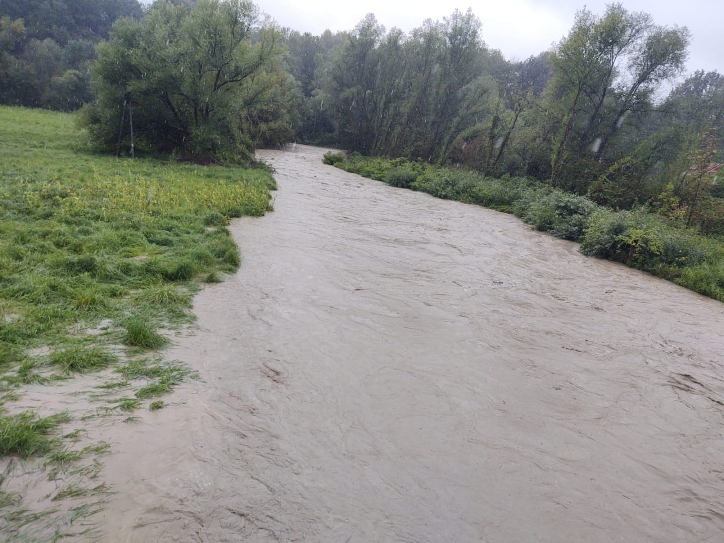 Podtopienia na Sądecczyźnie - 17.09.2021