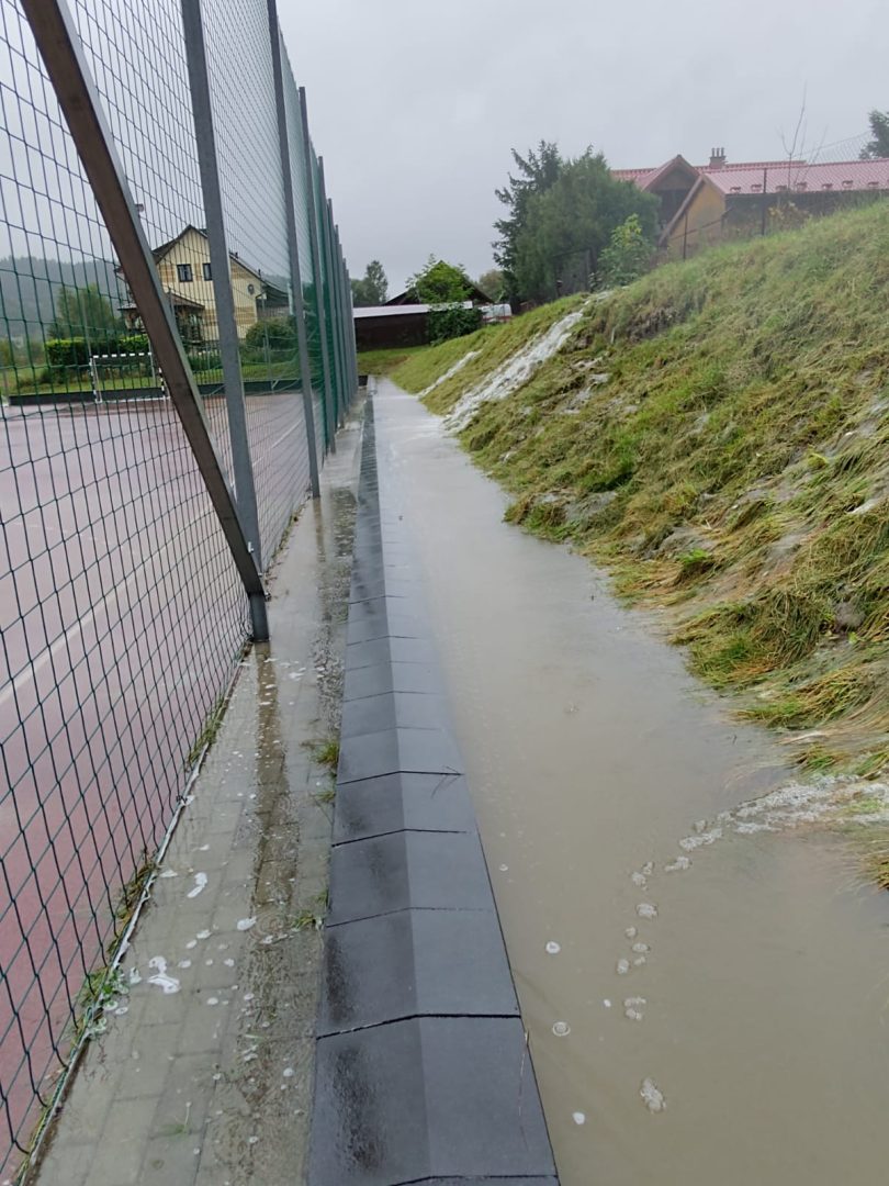 Podtopienia na Sądecczyźnie - 17.09.2021