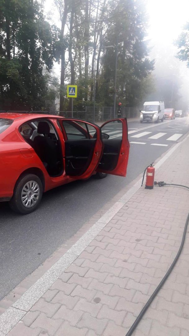Krynica-Zdrój - zderzenie samochodów