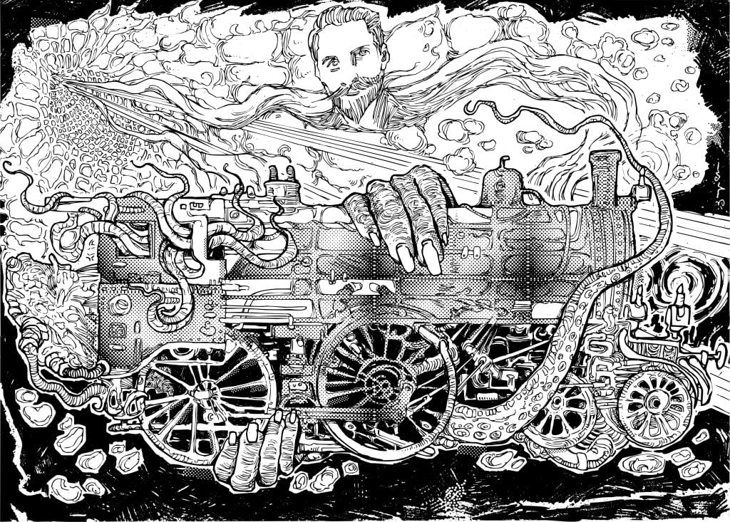 Piotr Burzyński, komiks, Stary Sącz