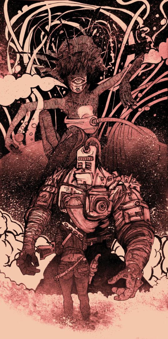 Piotr Burzyński, komiks, Stary Sącz