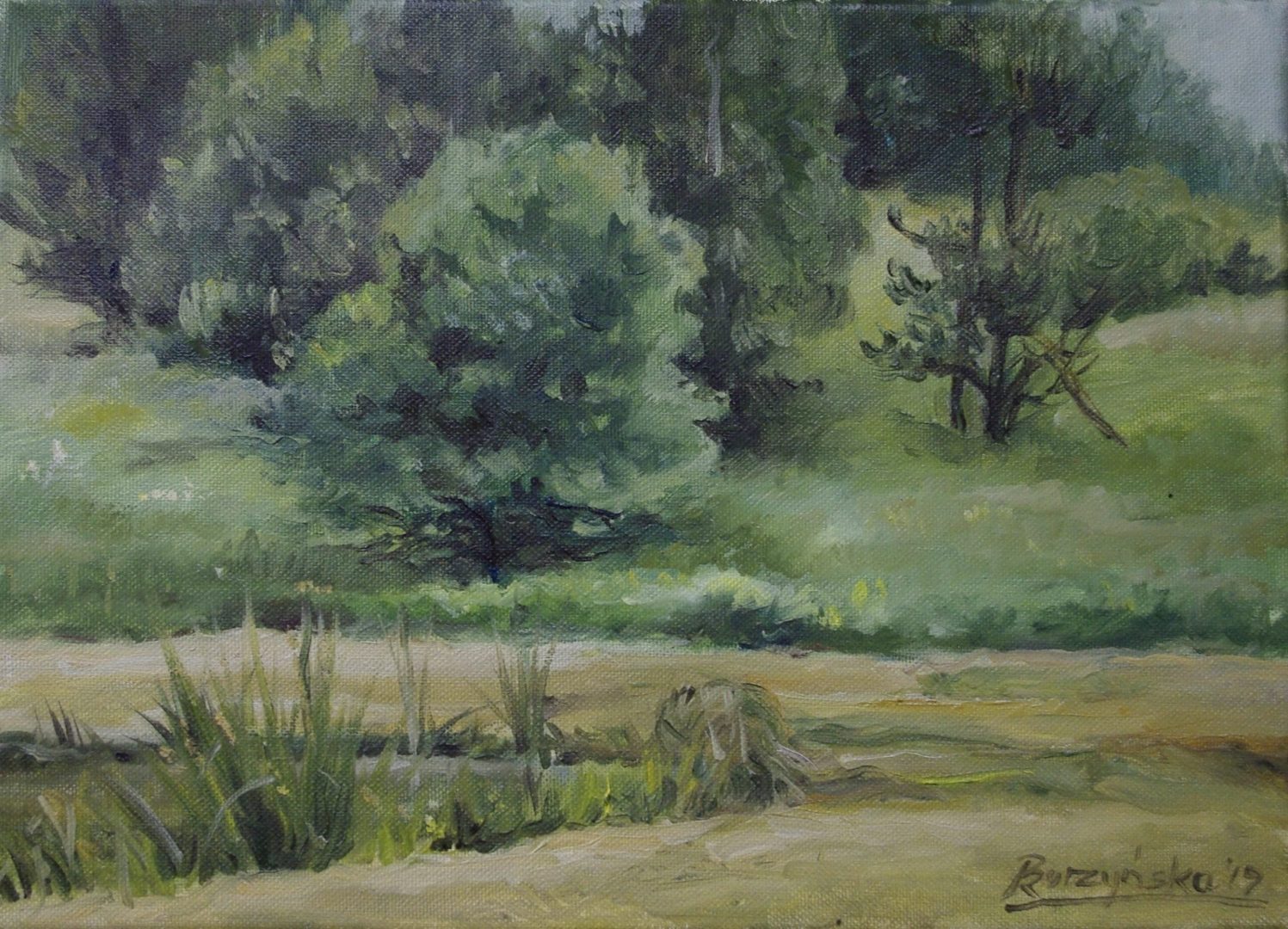 Renata Burzyńska, malarstwo, Stary Sącz