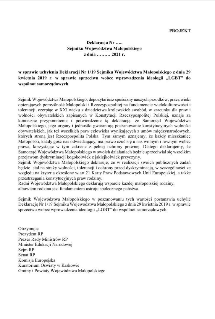 Deklaracja w sprawie uchylenia Deklaracji