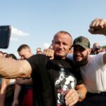 Mistrz Polski Strongman 2021, Podegrodzie, Mariusz Pudzianowski. Marszałek Witold Kozłowski (10)