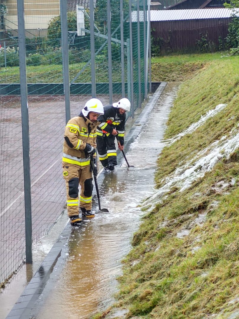 Podtopienia na Sądecczyźnie - 17.09.2021