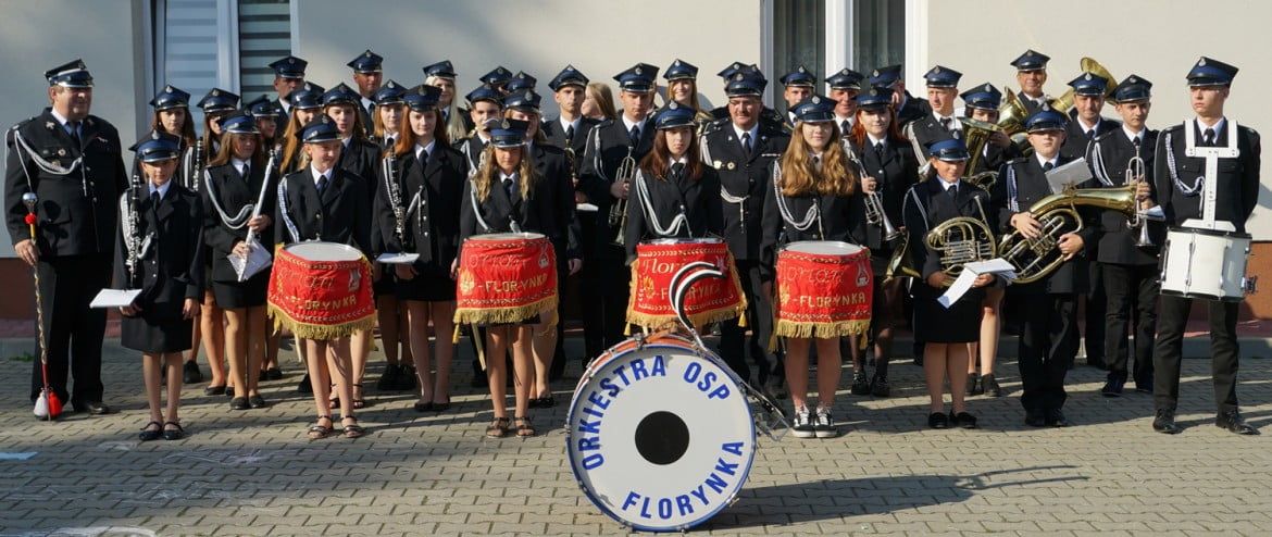 Jubileusz 45-lecia działalności Orkiestry Dętej Ochotniczej Straży Pożarnej we Florynce