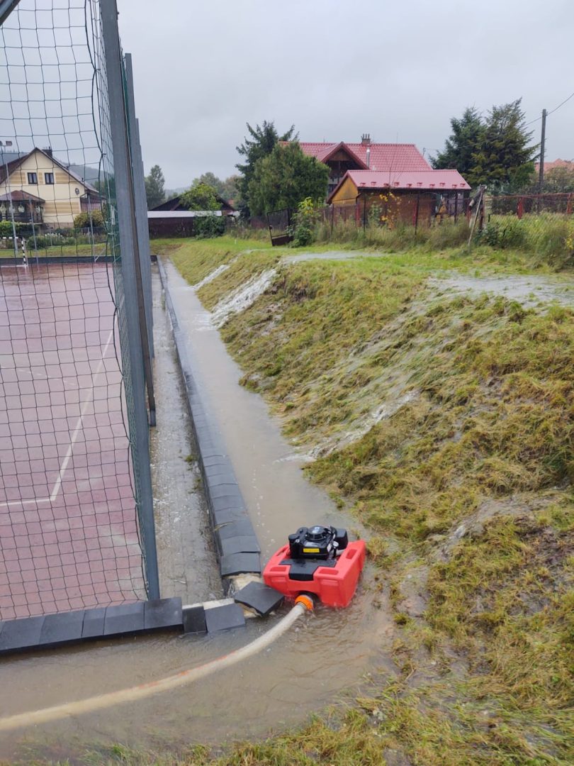 Podtopienia na Sądecczyźnie - 17.09.2021
