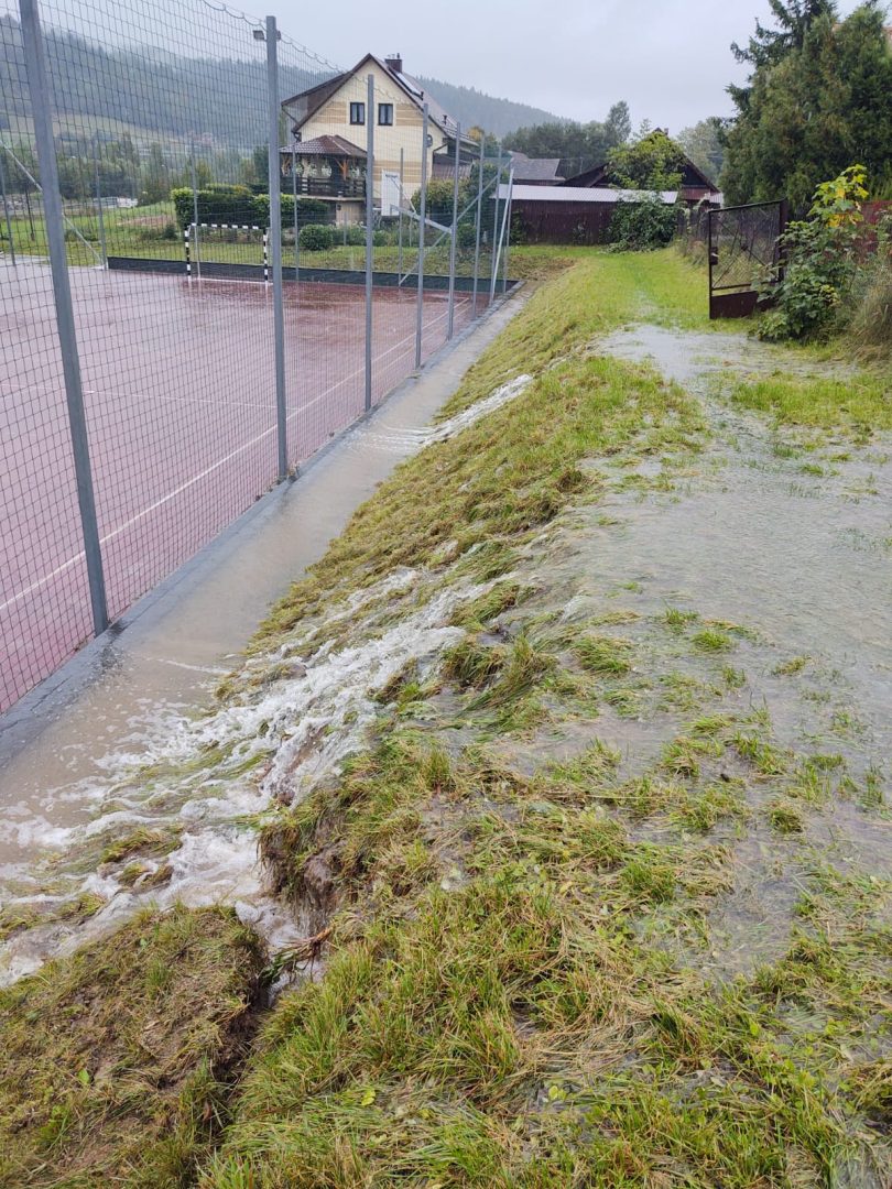 Podtopienia na Sądecczyźnie - 17.09.2021
