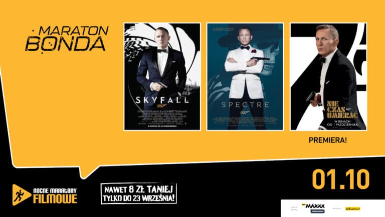 Kino HELIOS zaprasza na MARATON BONDA! Łap bilety!