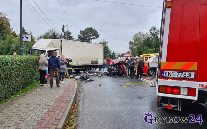 Wypadek Stróże