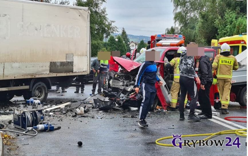 Wypadek Stróże