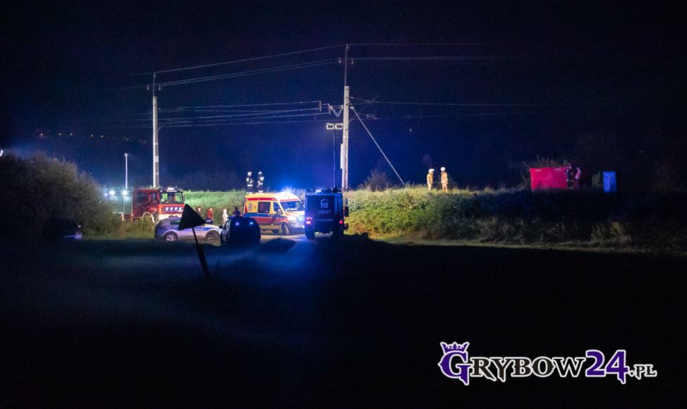 Stróże. Miejsce śmiertelnego wypadku na torach
