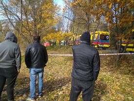 wypadek Brzana koło Bobowej