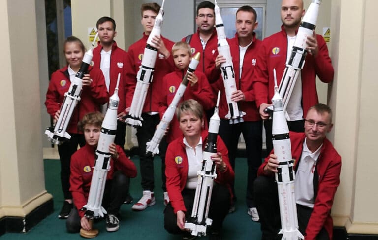 Drużynowe mistrzostwo świata w modelach kosmicznych dla Muszyny!