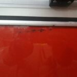 OSP Łososina Górna, interwencja, obrzucanie kamieniami