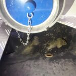OSP Łososina Górna, interwencja, obrzucanie kamieniami